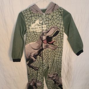 JURASSIC PARK zipup pj's